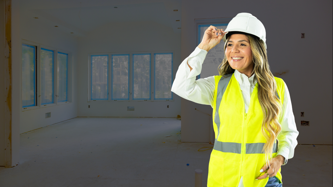 Construction site professional